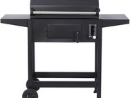 El Fuego Holzkohlegrill Ottawa-S, Grill- und Warmhalteroste emailliert