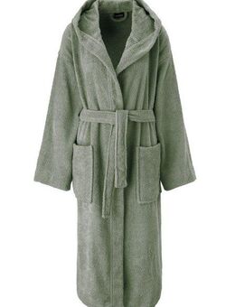 Bruno Banani Unisex-Bademantel Robby, ideal für Sauna & Spa, Hotelbademantel, Morgenmantel, Langform, Walkfrottee, Kapuze, Gürtel, Damen & Herren Bademäntel, Baumwolle, mit Taschen, Reise, Sauna, S-3XL