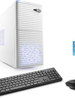 CSL Speed V21810 PC (Intel Pentium Gold G6400, 8 GB RAM, 500 GB SSD, Luftkühlung)