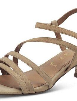 Tamaris Sandalette, Blockabsatz, Abendschuh, Sommerschuh mit verstellbarer Schnalle