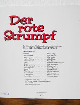 Der rote Strumpf-Hörspiel-Vinyl-LP,Fontana,1981 - Linnich