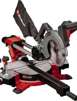 Einhell Zug-, Kapp- und Gehrungssäge TE-SM 2131 Dual, 1600 W, 5000 U/min, Schwenkbereich Sägetisch: -47 ° - +47 °