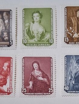 DDR 1957 Dresden Gemäldegalerie komplett postfrisch - Görlitz