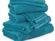 Möve Handtuch Set New Classic, Walkfrottier (8-St), Waschhandschuhen, Gäste-, Hand- und Duschtüchern, 100% Baumwolle
