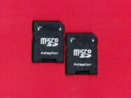 2 MicroSD Speicherkarten-Adapter f. SD / SDHC & SDXC Speicherkarten - Andernach