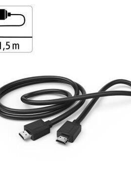 Hama High Speed HDMI™ Kabel, 4K, Stecker Stecker, Ethernet 1,5m HDMI-Kabel, HDMI, (150 cm)