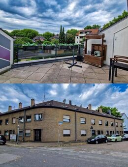 Moderne Wohnung mit Dachterrasse und einer Garage in einem Vierfamilienhaus. - Oberhausen