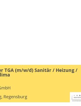 Projektleiter TGA (m/w/d) Sanitär / Heizung / Lüftung / Klima - Nürnberg