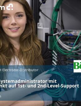 Junior IT-Systemadministrator mit Schwerpunkt auf 1st- und 2nd-Level-Support (m/w/d) - Neckarsulm