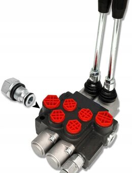 2x DRUCKBUCHSE P80 FÜR VERTEILER 3/4'' 80L Hydraulik Tura - Wuppertal