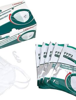 50 FFP2 Masken Sanocare Leikang Atem Schutzmaske Mundschutz EINZELN VERPACKT - Hamburg Hamburg-Nord