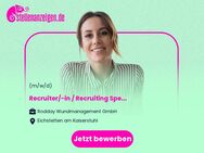 Recruiter/-in / Recruiting Specialist (m/w/d) - Eichstetten (Kaiserstuhl)