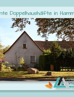 UCKERMARK - Charmante Doppelhaushälfte in Hammelspring! - Templin