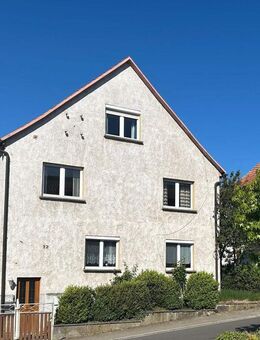 Ihr Rückzugsort in der Natur: Schönes Einfamilienhaus mit Wohnrecht in ruhiger Lage in Gleichamberg - Römhild
