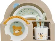 Sterntaler® Kindergeschirr-Set Safari, rund (5-tlg), Polypropylen
