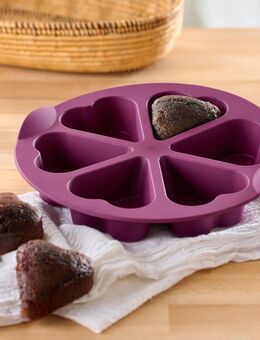 Tupperware Silikonform Herzchen Backform Backofen Mikrowelle Gefrierschrank Motivbackform - Landsberg