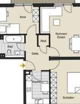 Natürlich Köln- 3-Zimmer-Wohnung als KAPITALANLAGE zu verkaufen! WE 1 - Köln