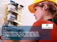 Elektroingenieur (w/m/d) zunächst als stellvertretender Leiter mit der Option auf Übernahme der Position des Leiters Stromnetze - Nettetal