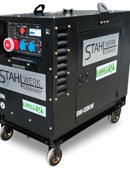 Stahlwerk SW-20KW Dieselgenerator 20kVA 230/400V Stromerzeuger Notstromaggregat - Mönchengladbach Zentrum