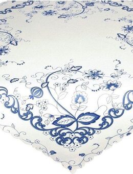 Delindo Lifestyle Mitteldecke ZWIEBELMUSTER, Glattes Gewebe, bedruckt