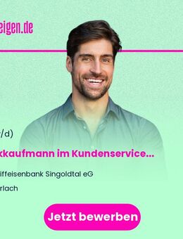 Bankkaufmann (m/w/d) im Kundenservice - Igling