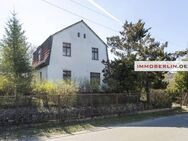 IMMOBERLIN.DE - Mit Charme & Potential! Haus auf teilbarem Sonnengrundstück in Südausrichtung & naturverbundener Lage - Falkensee