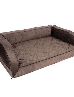 TIAKI Wellness Kuschelsofa - L 100 x B 65 x H 30 cm, braun