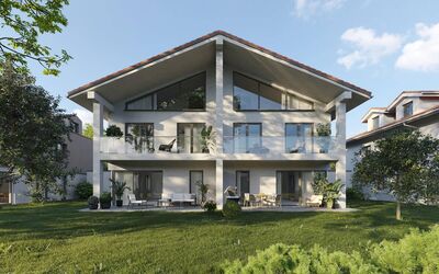 "RITUAL Chalet" - Elegante Neubau-Haushälfte Nähe Loisachufer