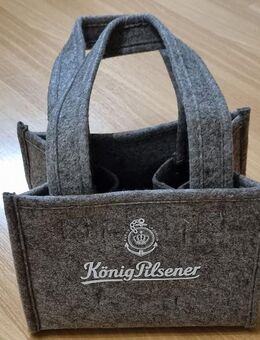 König Pilsener Männerhandtasche aus Fils für 6 Bierflaschen - Essen