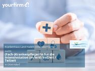 (Fach-)Krankenpfleger/in für die Intensivstation (m/w/d) Vollzeit / Teilzeit - Otterndorf