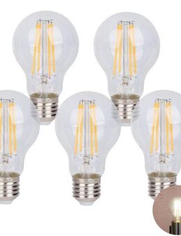 näve LED-Leuchtmittel Daffy, E27, 5 St., Warmweiß, 5er Set