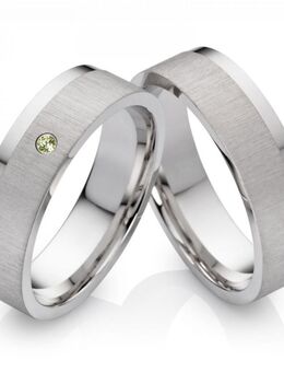 Silberring mit grünen Peridot SP05 - Eleganz pur - Aholming