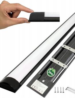 LED Industrielampe Werkstattlampe Zimmerlampe Panel 1500mm 36W - Wuppertal