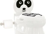 Jamara Toilettentrainer Meine kleine Toilette, Panda, mit Spülsound und Toilettenpapierhalter