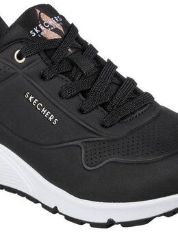Skechers UNO GOLDEN AIR Sneaker Freizeitschuh, Halbschuh, Schnürschuh mit Metallic-Einsatz