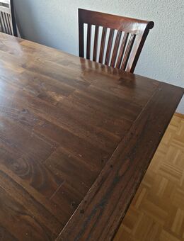 Essgruppe Teakholz - Rosenheim Zentrum