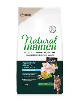 Natural Trainer Selected Quality Nutrition Sterilised Weißfisch - Sparpaket: 2 x 1,25 kg
