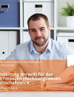 Sachgebietsleitung (m/w/d) für das Sachgebiet Finanzen (Rechnungswesen, Betriebswirtschafslehre, Wirtschaftswissenschaften, Verwaltungswissenschaften) - Osterholz-Scharmbeck