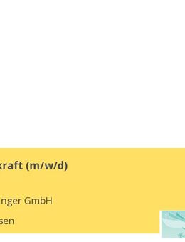 Pflegehilfskraft (m/w/d) - Stipshausen