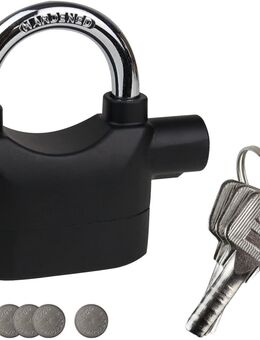HMF 1 x Vorhängeschloss Alarmfunktion schwarz #3503-02 - Birkenfeld (Baden-Württemberg)