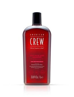 American Crew Haarshampoo Anti-Hair Loss Shampoo 1000 ml, Für Herren mit dünnem Haar, beugt Haarbruch und Haarausfall vor.