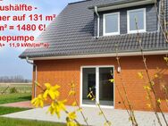 Effizienz-NEUBAU - 4-Zimmer-Wohnung - Doppelhaushälfte mit Sonnen-Terrasse - GLASFASERANSCHLUSS bis 1000 MBit/s - Buchhorst