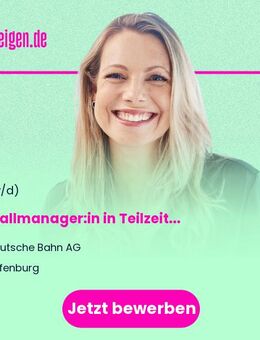 Notfallmanager:in in Teilzeit - Weil (Rhein)