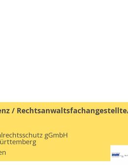 Büroassistenz / Rechtsanwaltsfachangestellte/r (m/w/d) - Reutlingen