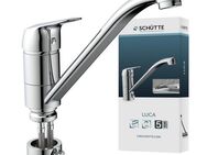 Schütte Spültischarmatur LUCA für Unterfenster-Montage, Wasserhahn Küche in Chrom, Hochdruck