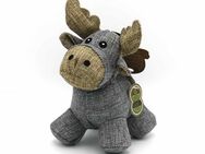 Leinenstoff Kuscheltier "Moose" (klein) - Hunde Spielzeug Toys - Wegberg Zentrum