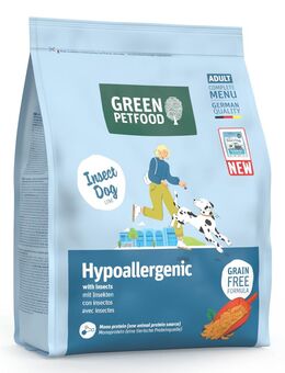 Green Petfood InsectDog Hypoallergenic mit Insekten - 900 g