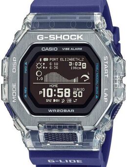 CASIO G-SHOCK Smartwatch, Armbanduhr, Herrenuhr, Stoppfunktion, Mondphasenanzeige, Weltzeitfunk.