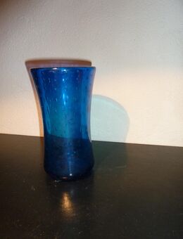 Vase Muranoglas blau - Frankfurt (Main)