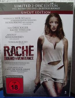 Rache - Bound to Vengeance Uncut Limited 2-Disc Limited Blu-ray+DVD+Booklet NEU+OVP - Kassel